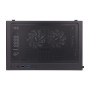 Корпус 1stPlayer Mi2-A-BK-2F7R-1F7 Black без БЖ