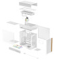Корпус DeepCool CL6600 White (R-CL6600-WHNNA0-G)
