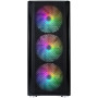 Корпус 1stPlayer X4-4F1 Black 600W