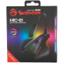 Микрофон Marvo MIC-01 Multi-LED Black