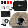Екшн-камера AirOn ProCam 7 Black набір для тактичних шоломів (4822356754511)