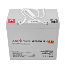 Аккумуляторная батарея LogicPower 12V 55AH (LPM-MG 12 - 55 AH) AGM мультигель