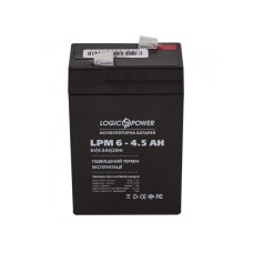 Аккумуляторная батарея LogicPower LPM 6V 4.5AH (LPM 6 - 4.5 AH) AGM
