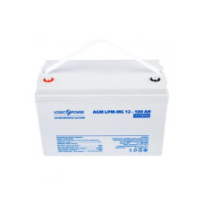 Аккумуляторная батарея LogicPower 12V 100AH (LPM-MG 12 - 100 AH) AGM мультигель