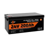 Акумуляторна батарея LogicPower 24V 200 AH (5120Wh) Smart BT для ДБЖ (BMS 100A/50А) LiFePO4