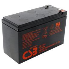 Аккумуляторная батарея CSB 12V 7.2AH (GP1272, 28W) AGM (2,1кг)