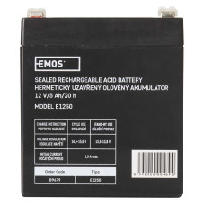 Акумуляторна батарея Emos B9679 (12V 5AH FAST.6.3 MM)
