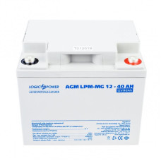 Аккумуляторная батарея LogicPower 12V 40AH (LPM-MG 12 - 40 AH) AGM мультигель