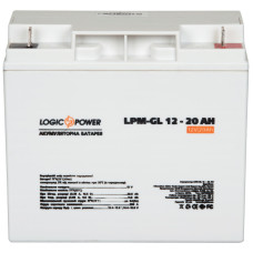 Аккумуляторная батарея LogicPower 12V 20AH (LPM-GL 12 - 20 AH) GEL