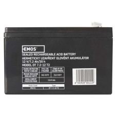 Акумуляторна батарея Emos B9674 (12V 7.2AH FAST.6.3 MM)