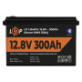Акумуляторна батарея LogicPower 12.8V 300 AH (3840Wh) с BT (Smart BMS 200A) LiFePO4