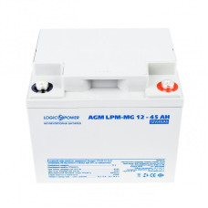 Аккумуляторная батарея LogicPower 12V 45AH (LPM-MG 12 - 45 AH) AGM мультигель