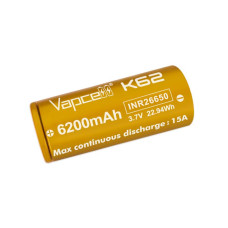 Акумулятор Vapcell 26650 6200mAh 1шт