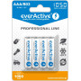 Аккумулятор everActive AAA/HR03 Ni-MH 1050mAh BL 4шт