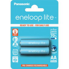 Аккумулятор Panasonic Eneloop Lite AA 950mAh NI-MH * 2 (BK-3LCCE/2BE)