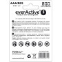 Аккумулятор everActive AAA/HR03 Ni-MH 800mAh BL 4шт