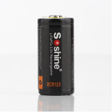 Акумулятор Soshine CR123A/16340 600mAh 1шт