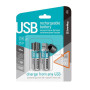 Аккумуляторы USB ColorWay (CW-UBAA-02) AA/HR06 Li-Pol 1200 mAh BL 2шт