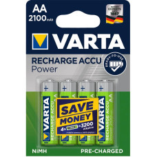 Аккумулятор Varta Ready to Use AA/HR06 Ni-MH 2100 mAh BL 4шт