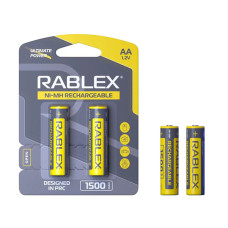Акумулятор Rablex AA (R6) 1500mAh 2 шт.