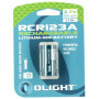 Акумулятор Olight RCR123 (16340) Li-Ion 650 mAh (ORB2-163P06)