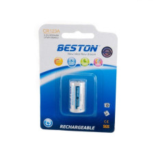 Аккумулятор Beston Lithium CR123A/16340 600mAh BL 1шт