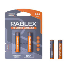 Акумулятор Rablex AAA (R03) 800mAh 2 шт.