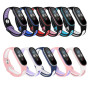 Ремешок BeCover Sport Style для Xiaomi Mi Smart Band 5/Mi Smart Band 6 White-Purple (705175)