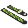 Ремешок BeCover Nike Style для Xiaomi iMi KW66/Mi Watch Color/Haylou LS01/LS02/Haylou Smart Watch Solar LS05 Black-Yellow (705805)