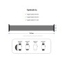 Ремінець Armorstandart Braided Solo Loop для Apple Watch 38mm/40mm/41mm Mint Size 6 (144 mm) (ARM64902)