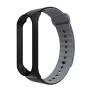Ремешок Armorstandart Sport Silicone для Xiaomi Mi Band 3 Black/Grey (ARM54514)