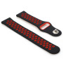 Ремешок BeCover Nike Style для Samsung Galaxy Watch/Active/Active 2/Watch 3/Gear S2 Classic/Gear Sport Black-Red (705695)