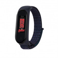 Ремешок BeCover Nylon Style для Xiaomi Mi Smart Band 5 Deep Blue (705421)