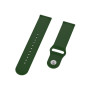 Силиконовый ремешок BeCover для Xiaomi iMi KW66/Mi Watch Color/Haylou LS01/LS02 Green (706367)