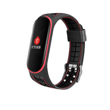 Ремешок BeCover Lattice Style для Xiaomi Mi Smart Band 5/Mi Smart Band 6 Red (705162)