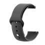 Силиконовый ремешок BeCover для Samsung Galaxy Watch 42mm/Watch Active/Active 2 40/44mm/Watch 3 41mm/Gear S2 Classic/Gear Sport Black (706176)