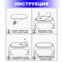 Защитная пленка BeCover для Xiaomi Mi Smart Band 5 Black 2шт (705434)