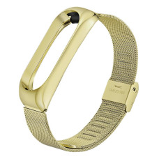 Ремешок BeCover Metal для Xiaomi Mi Band 4/3 Gold (704653)