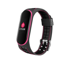 Ремешок BeCover Lattice Style для Xiaomi Mi Smart Band 5/Mi Smart Band 6 Pink (705163)