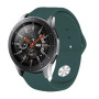 Силиконовый ремешок BeCover для Xiaomi iMi KW66/Mi Watch Color/Haylou LS01/LS02 Dark-Green (706366)