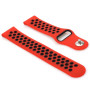Ремешок BeCover Nike Style для Xiaomi iMi KW66/Mi Watch Color/Haylou LS01/LS02/Haylou Smart Watch Solar LS05 Red-Black (705808)