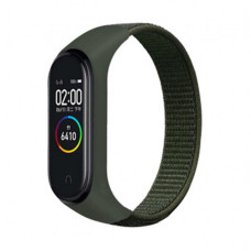 Ремешок BeCover Nylon Style для Xiaomi Mi Smart Band 5 Khaki (705424)