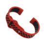 Ремешок BeCover Nike Style для Xiaomi iMi KW66/Mi Watch Color/Haylou LS01/LS02/Haylou Smart Watch Solar LS05 Red-Black (705808)
