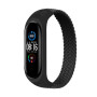 Ремешок BeCover Elastic Nylon Style для Xiaomi Mi Smart Band 5/Mi Smart Band 6 Size M Black (706156)