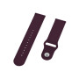 Силиконовый ремешок BeCover для Samsung Galaxy Watch 42mm/Watch Active/Active 2 40/44mm/Watch 3 41mm/Gear S2 Classic/Gear Sport Purple-Wine (706178)