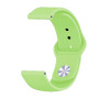 Силиконовый ремешок BeCover для Xiaomi iMi KW66/Mi Watch Color/Haylou LS01/LS02 Lime (706363)