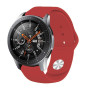 Силиконовый ремешок BeCover для Samsung Galaxy Watch 42mm/Watch Active/Active 2 40/44mm/Watch 3 41mm/Gear S2 Classic/Gear Sport Red (706168)