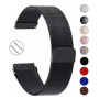 Ремінець BeCover Milanese Style для Samsung Galaxy (20mm)/Watch 5/ Watch 4 40/44mm/Watch 42mm/Watch Active/Active 2 40/44mm/Watch 3 41mm/Gear S2/Classic/Gear Sport Gray (707673)