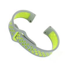 Ремешок BeCover Nike Style для Samsung Galaxy Watch/Active/Active 2/Watch 3/Gear S2 Classic/Gear Sport Grey-Green (705699)