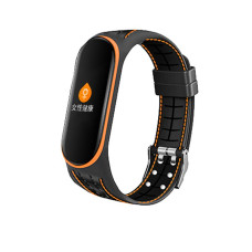 Ремешок BeCover Lattice Style для Xiaomi Mi Smart Band 5/Mi Smart Band 6 Orange (705164)